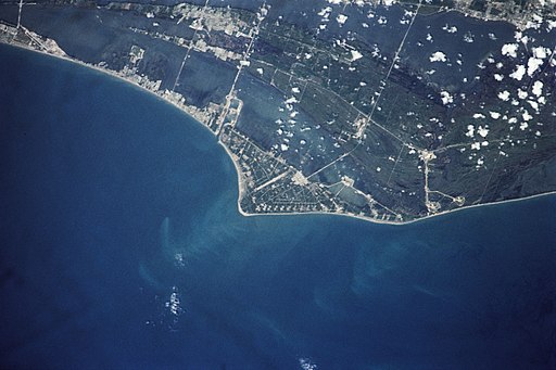 Cape Canaveral Spaceport Skylab Aerial